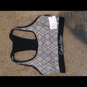 Calvin Klein padded sports bra